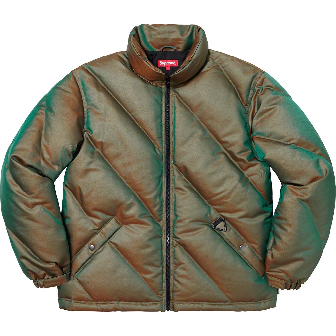 Iridescent Puffy Jacket view 4